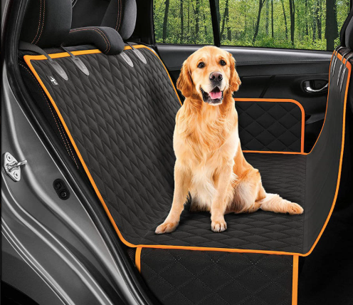 Capa Pet Impermeável para Banco Traseiro de Carro com Proteção Lateral